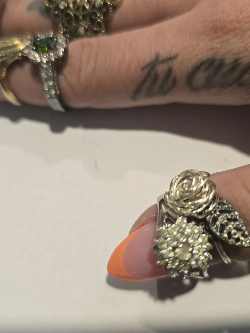 Vintage Ring Lot- Women Jewelry - Picture 4 of 8